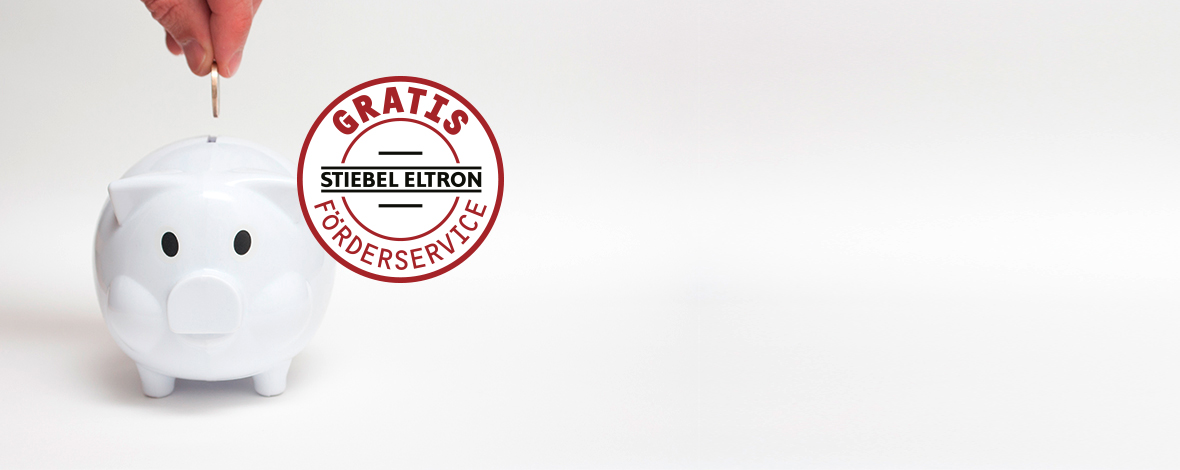 Stiebel Eltron Gratis-Förderservice.