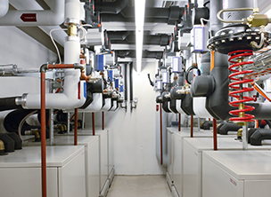 Wärmepumpe WPW M im Einsatz
