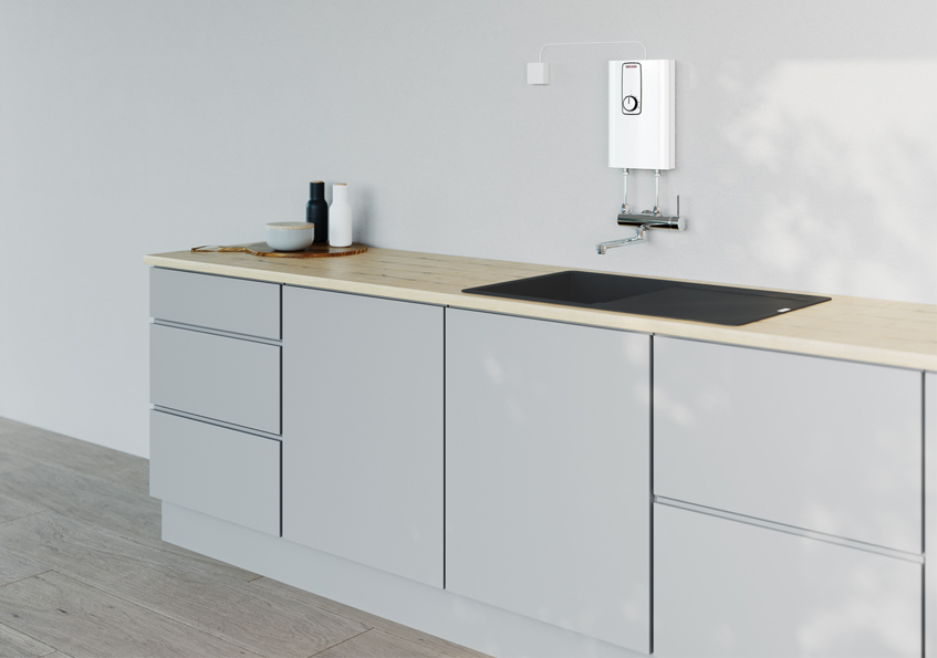 Durchlauferhitzer in der Küche