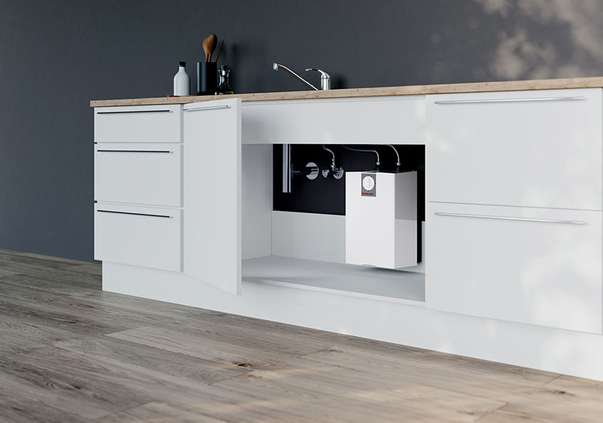 Warmwasser-Armaturen für Durchlauferhitzer, Kleinspeicher und Wandspeicher von STIEBEL ELTRON