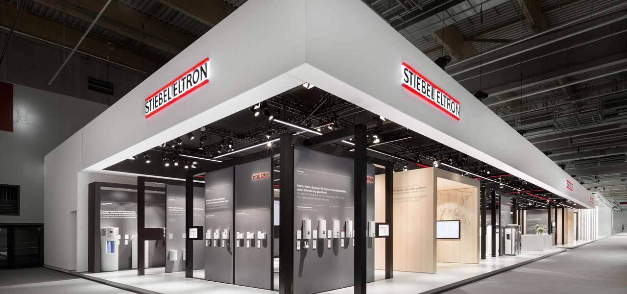 STIEBEL ELTRON Messestand, ISH 2019, Frankfurt (Bild 1)