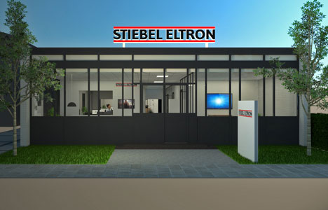 STIEBEL ELTRON Leuchtlogos | Brandbox STIEBEL ELTRON