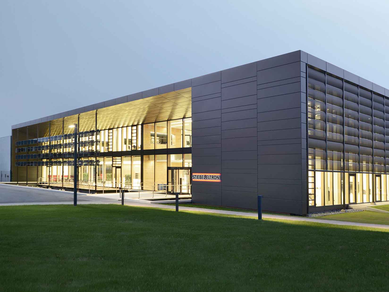 Außenansicht des Energy Campus in Holzminden