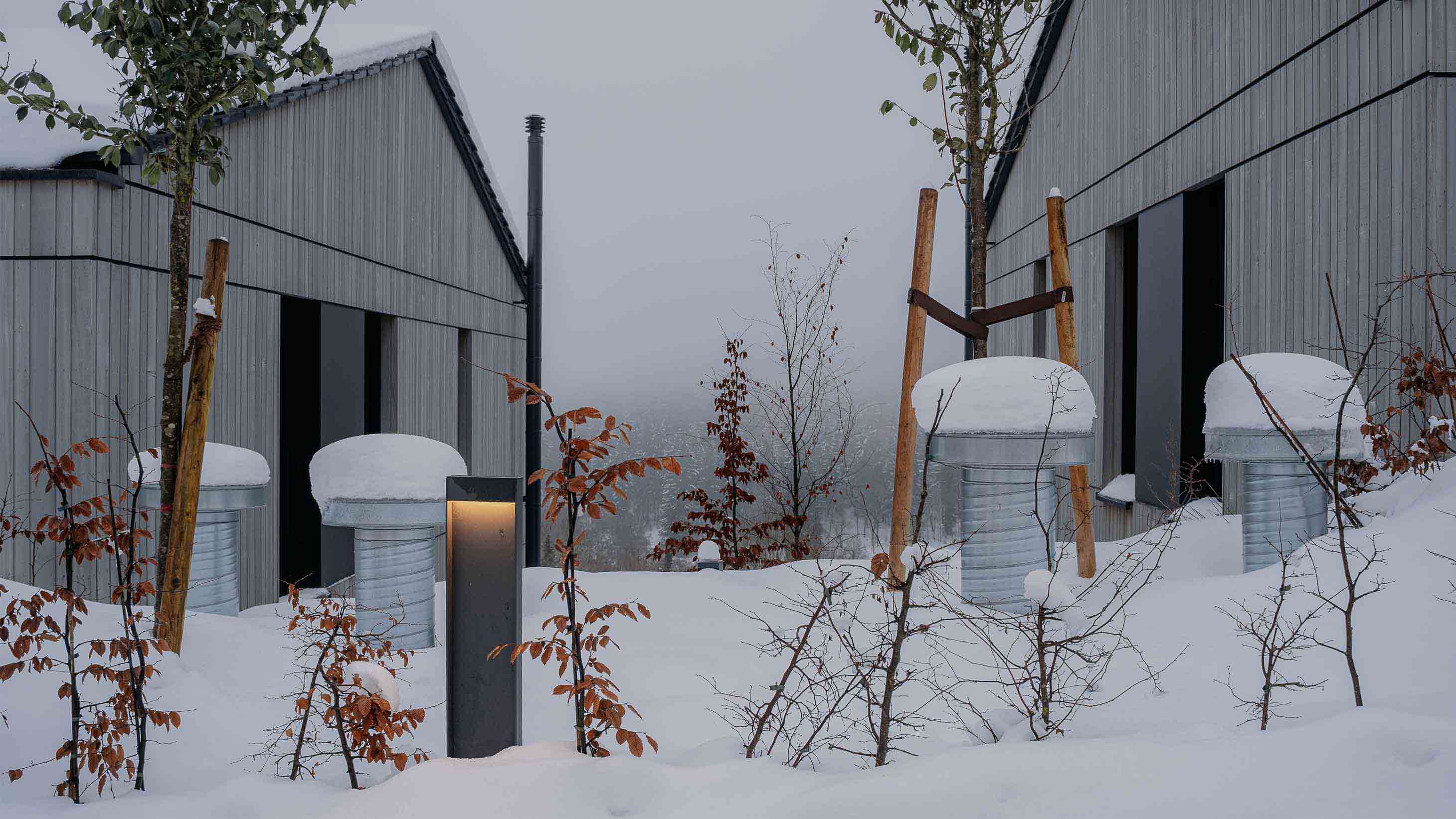 Ferienhaus Sauerland Lodge im Winter