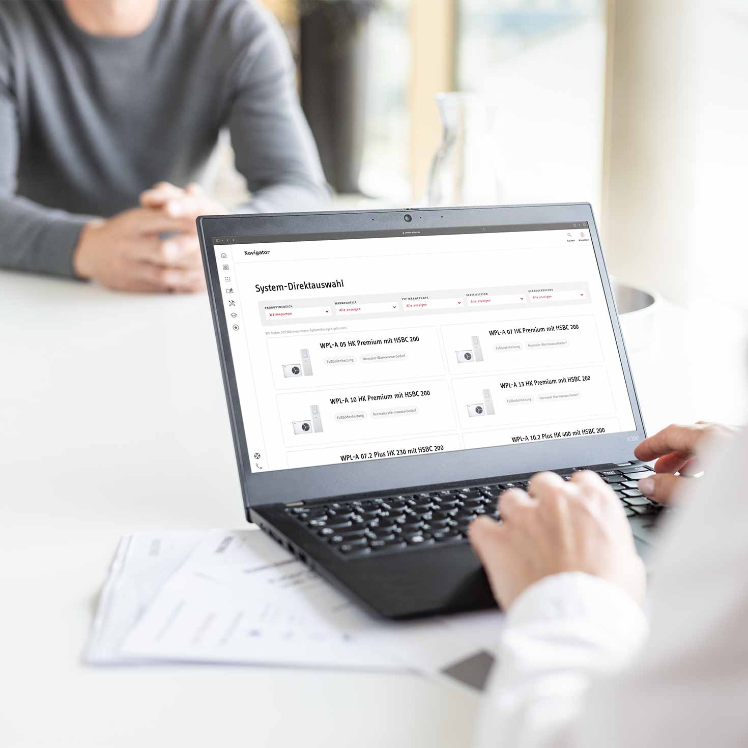 STIEBEL ELTRON Toolbox auf einem Laptop