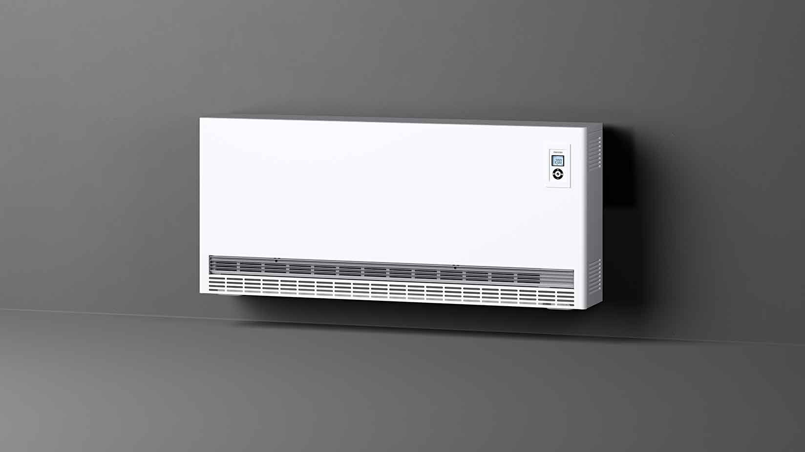 Nachtspeicherheizung ETW von STIEBEL ELTRON von dunklem Hintergrund