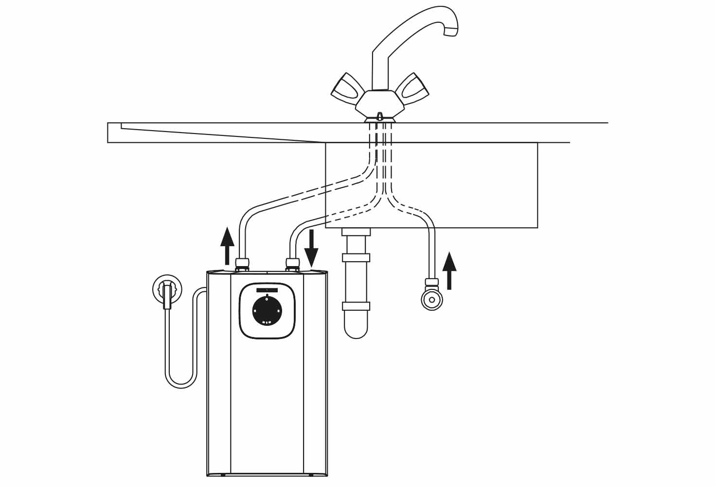 Illustration Funktionsweise eines Kleinspeicher