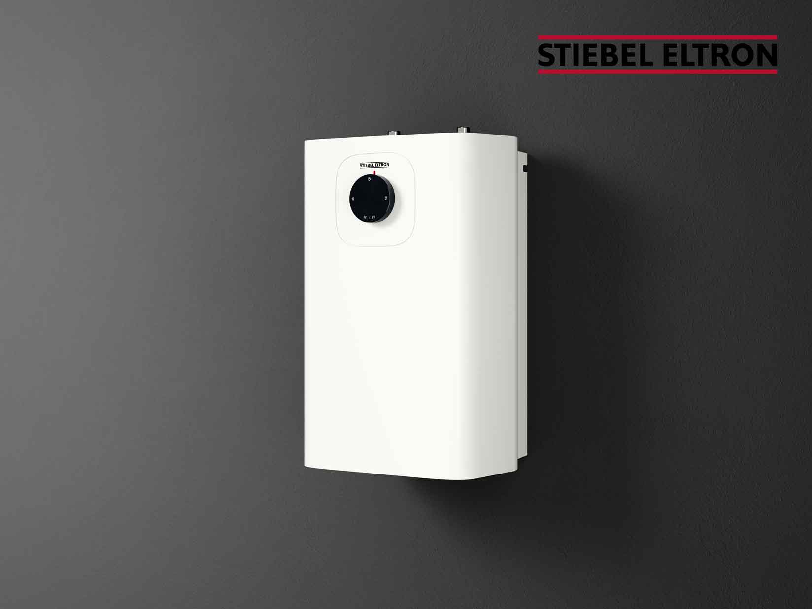 STIEBEL ELTRON Logo vor dunklem Hintergrund