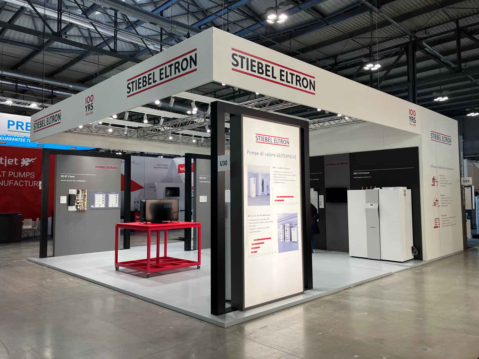 STIEBEL ELTRON-Messestand in Mailand