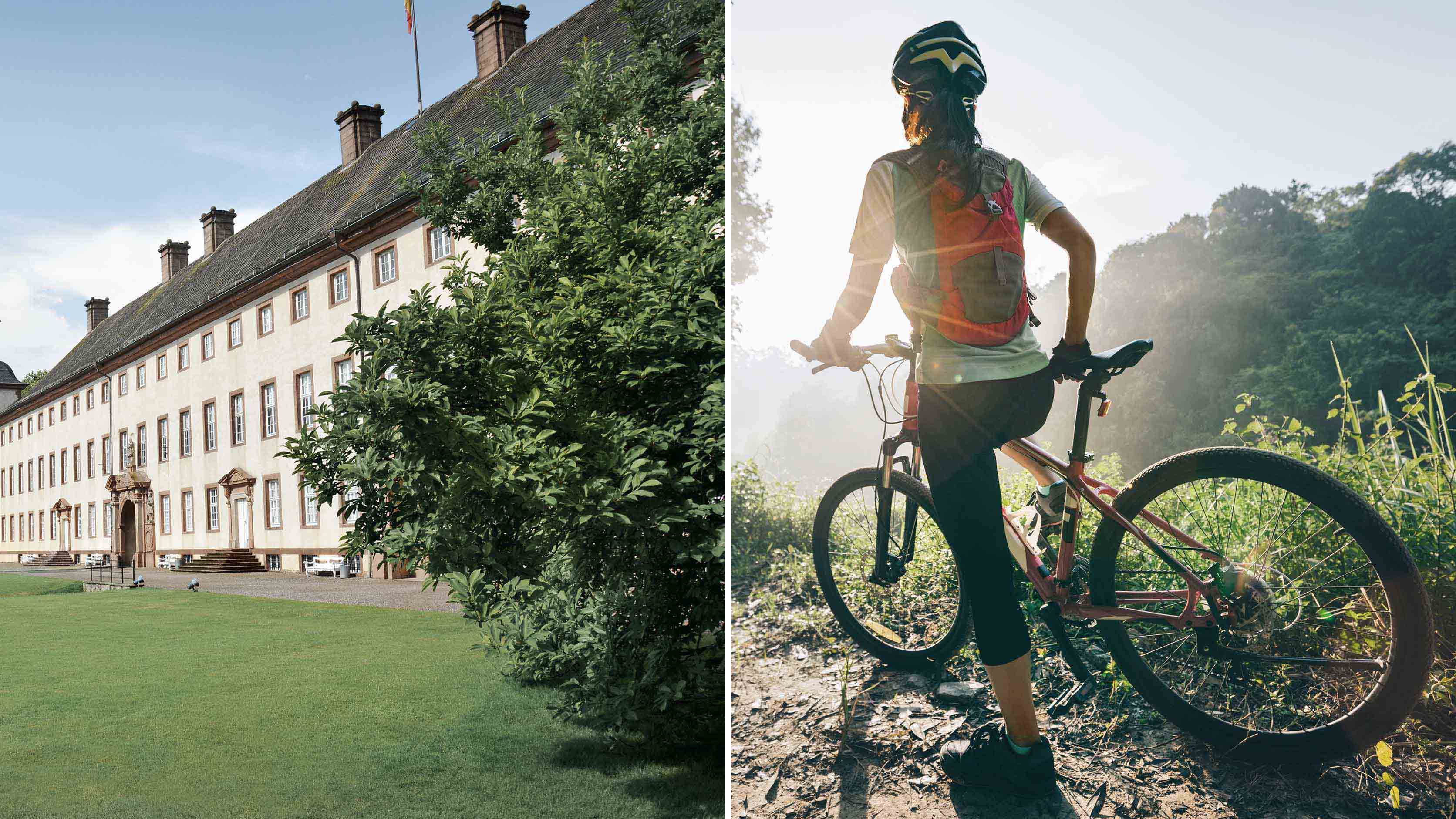 UNESCO-Weltkulturerbe: Benediktinerkloster Corvey und Mountainbiken im Weserbergland