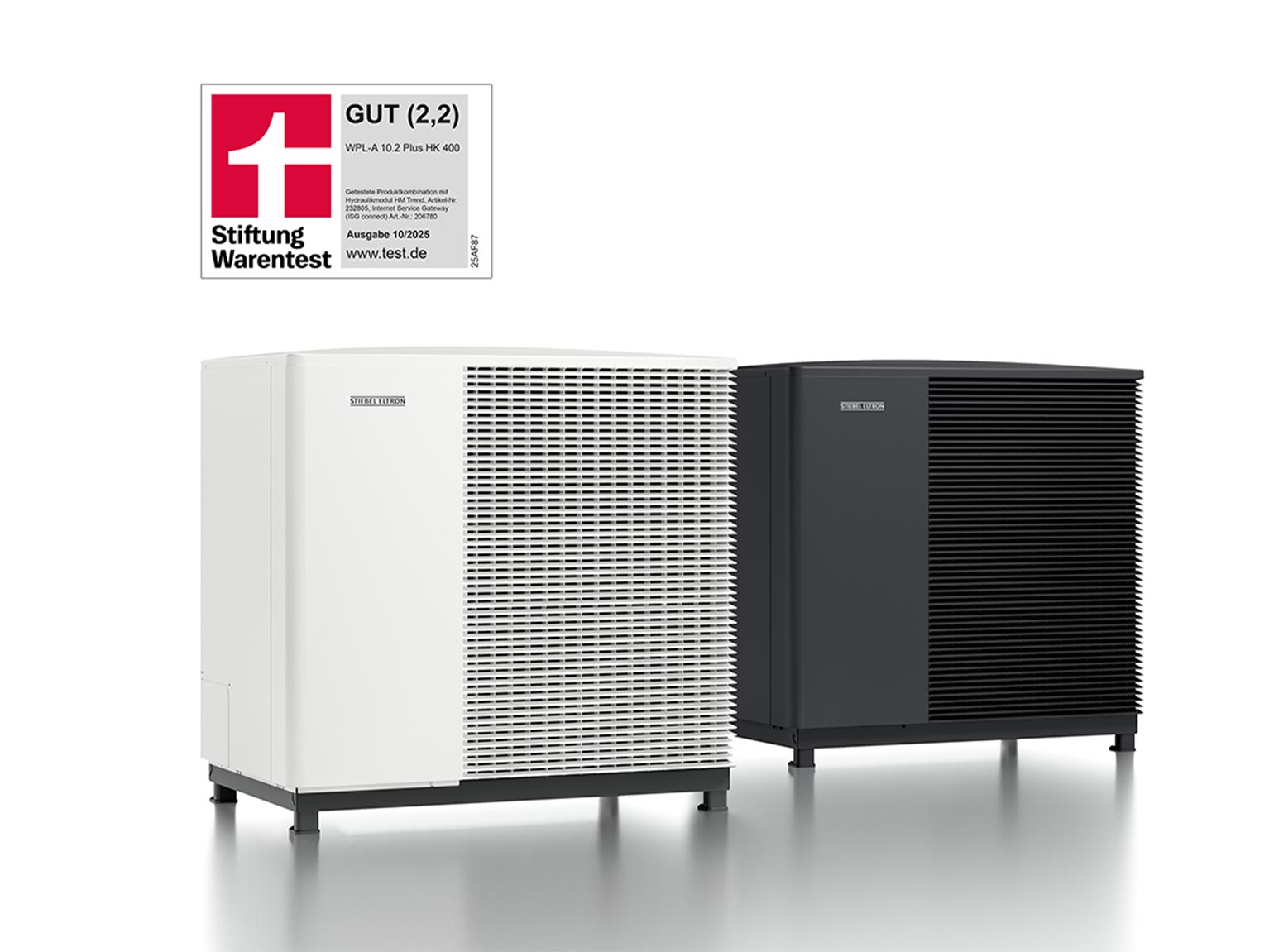 Wärmepumpen von STIEBEL ELTRON mit Siegel von Stiftung Warentest