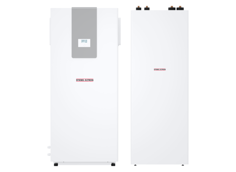 STIEBEL ELTRON Luft-Wasser-W&auml;rmepumpen WPL 17 IKCS compact plus Set 2