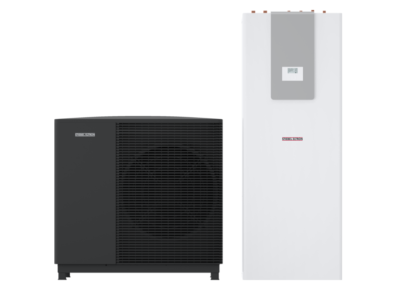 STIEBEL ELTRON Luft-Wasser-Wärmepumpen WPL-A 10.2 Plus HK 400 + HSBC 200