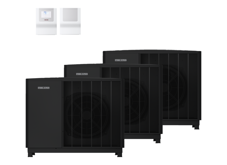 STIEBEL ELTRON Luft-Wasser-Wärmepumpen WPL-A 10.2 Trend HK 230 3x Set