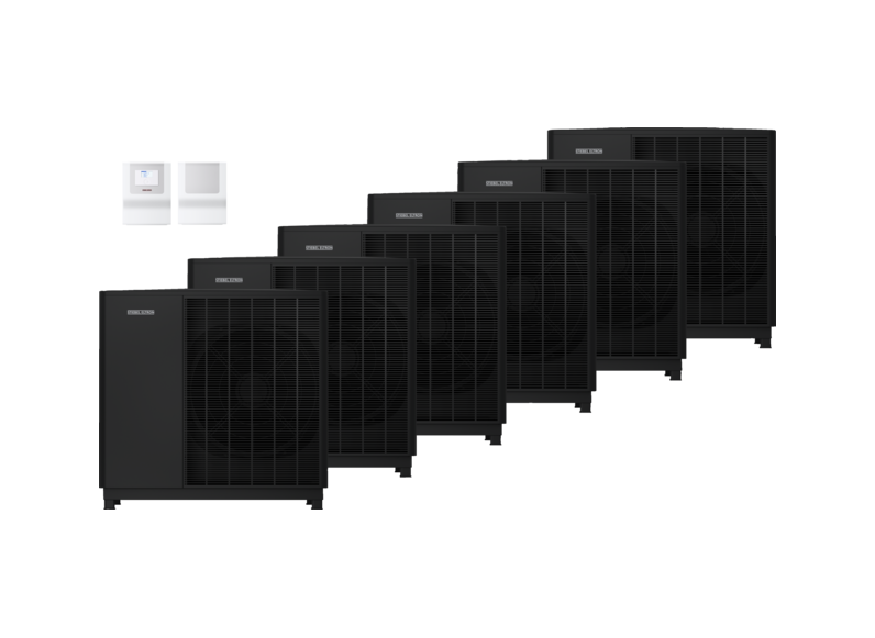 STIEBEL ELTRON Luft-Wasser-Wärmepumpen WPL-A 13.2 Trend HK 400 6x Set