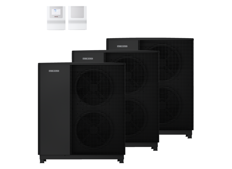 STIEBEL ELTRON Luft-Wasser-W&auml;rmepumpen WPL-A 13.2 Plus HK 400 3x Set