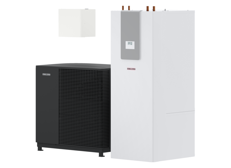 STIEBEL ELTRON Luft-Wasser-Wärmepumpen WPL-A 10.2 Plus HK 400 + HSBC 300