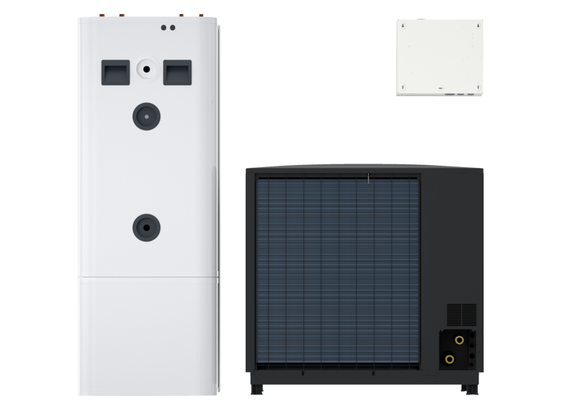 STIEBEL ELTRON Luft-Wasser-Wärmepumpen WPL-A 10.2 Plus HK 400 + HSBC 300