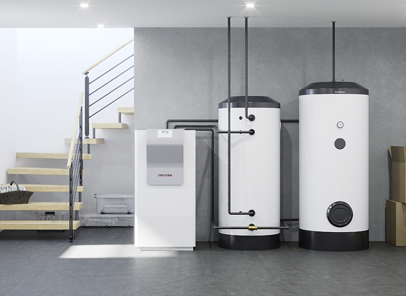 WPW-I 07 H 400 Premium Wasser-Wasser-Wärmepumpen von STIEBEL ELTRON