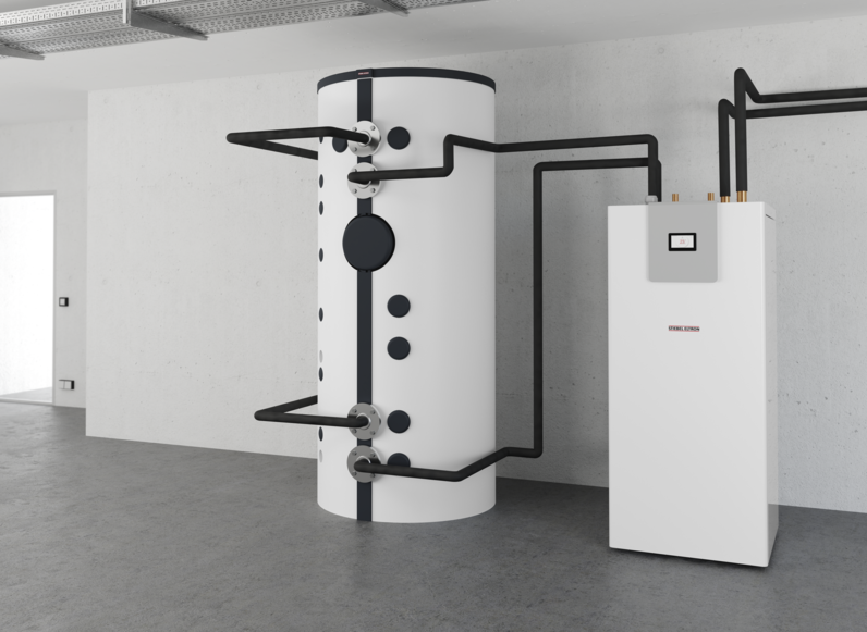 STIEBEL ELTRON Sole-Wasser-Wärmepumpen WPE-I 33 H 400 Premium