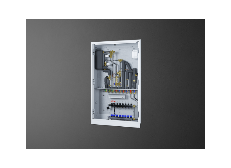 STIEBEL ELTRON Wohnungsstation Trinkwasser, Heizung und Kühlung WS-4LC 3 Plus S