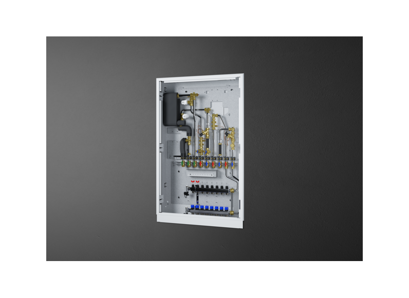 STIEBEL ELTRON Wohnungsstation Trinkwasser und Heizung WS-4L 2 Plus