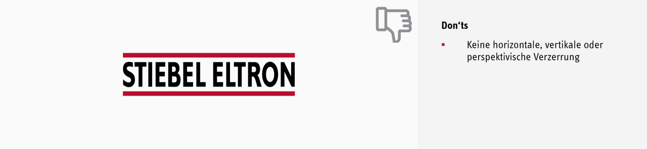 Logo Dos and Don‘ts | Brandbox STIEBEL ELTRON