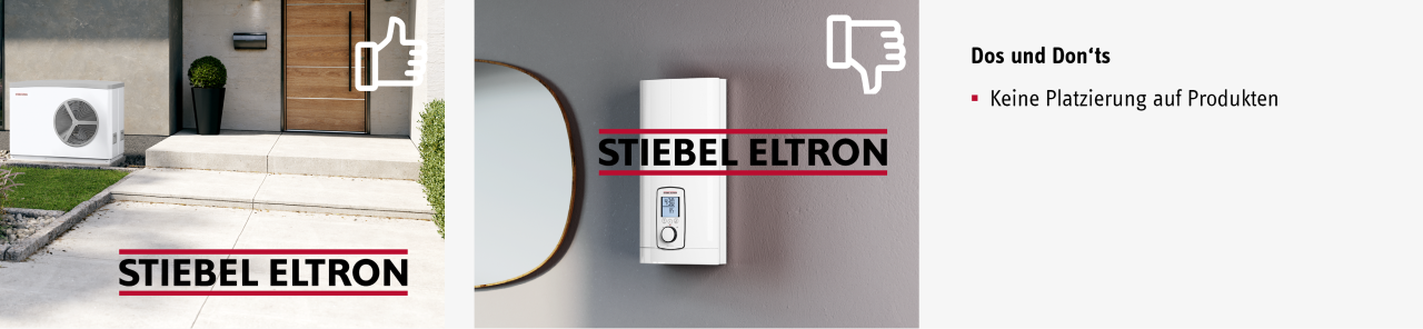 Logo Dos and Don ’ts | Brandbox STIEBEL ELTRON