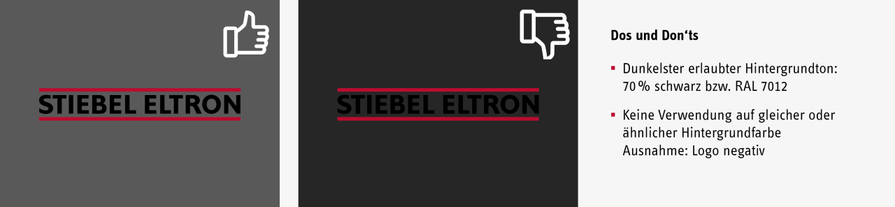 Logo Dos and Don ’ts | Brandbox STIEBEL ELTRON