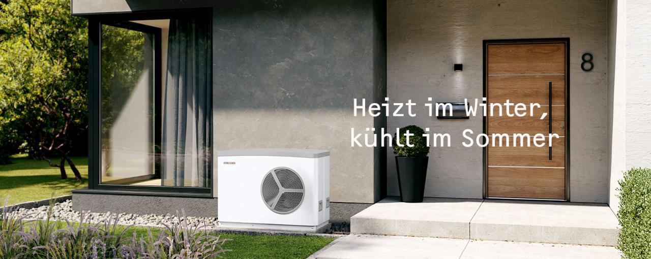 Die Wärmepumpe in der Modernisierung: kühlen, heizen, Warmwasserkomfort